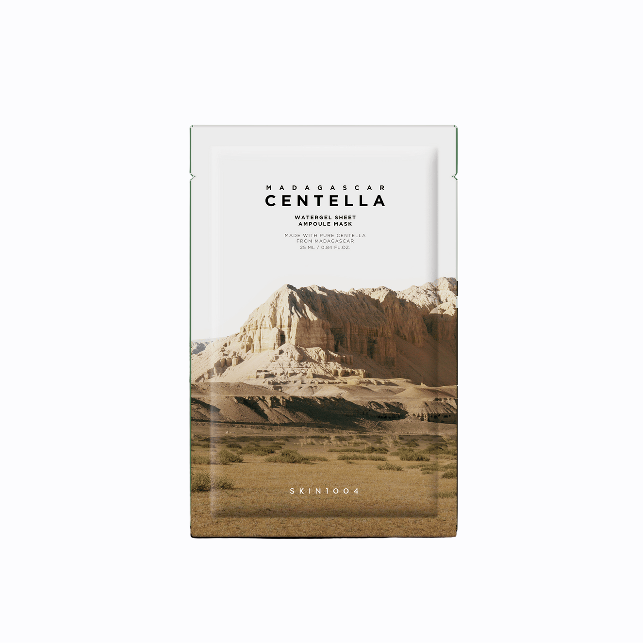 Masque en feuille de gel à la centella de Madagascar