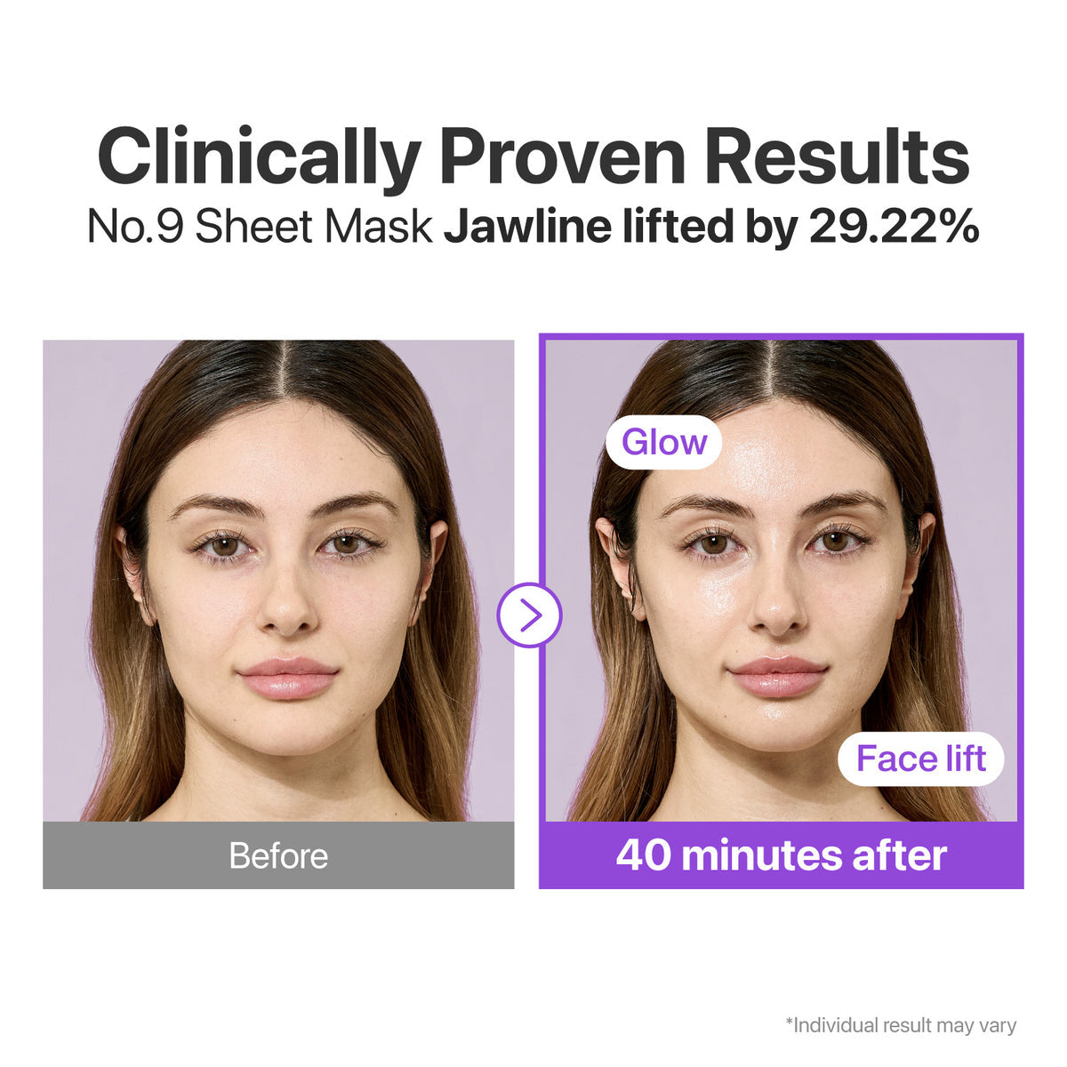 No.9 NAD Bio Lifting Full Cover Facial Mask
