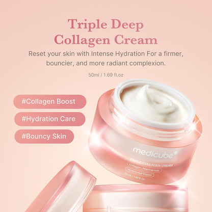Crème triple collagène - 50 ml