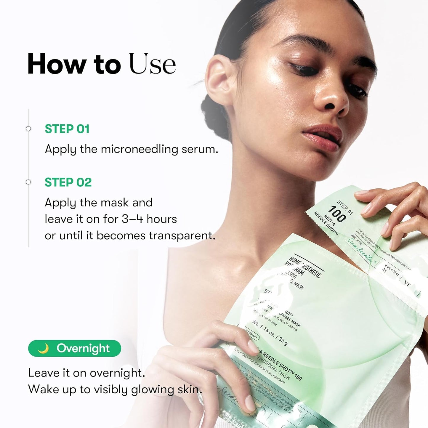Reti-A Reedle Shot 100 2Step Hydrogel Mask