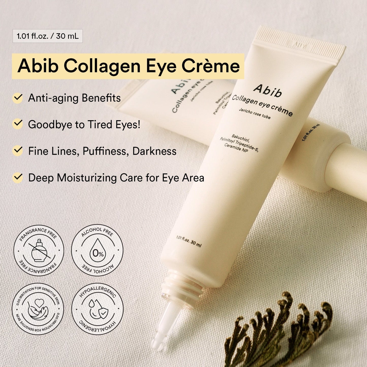 Jericho Rose Jelly Collagen Eye cream - 30 ml