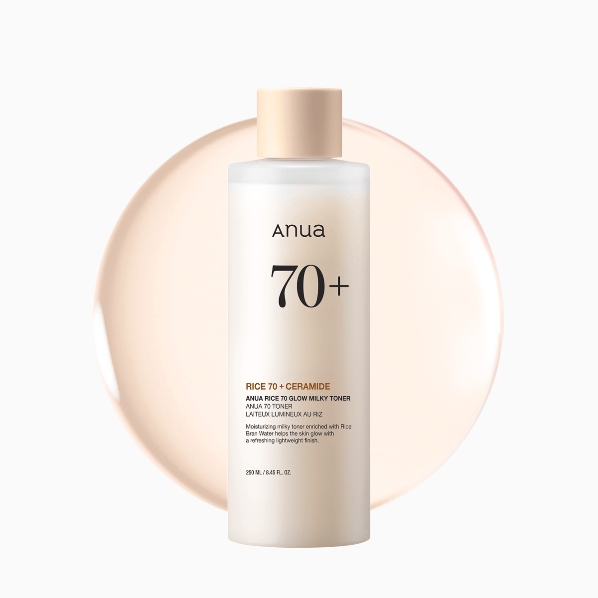 Rice 70 Glow Milky Toner - 250 ml